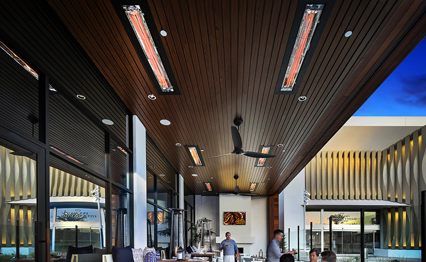 Brio Coastal Bar in Del Amo Fashion Center - Infratech Heaters