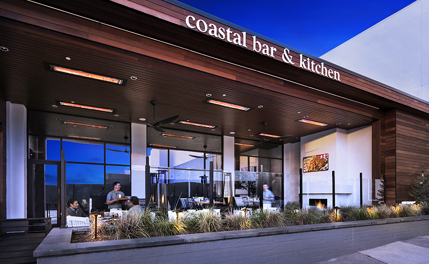 Brio Coastal Bar in Del Amo Fashion Center - Infratech Heaters