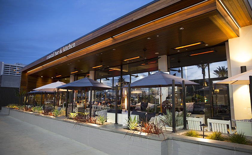 Brio Coastal Bar in Del Amo Fashion Center - Infratech Heaters